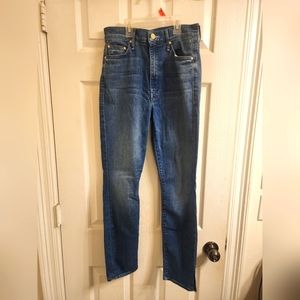 MOTHER The Swooner ankle slice size 26